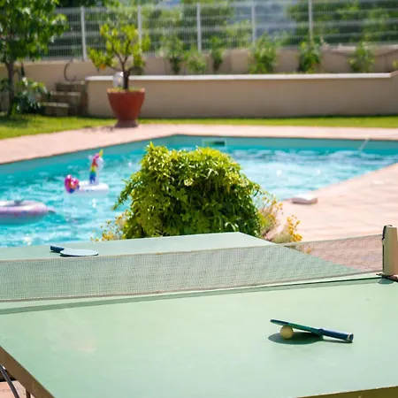 Lazuel, Piscine Privative Chauffée, Vue Panoramique Et Jardin Clos Villa Aubenas